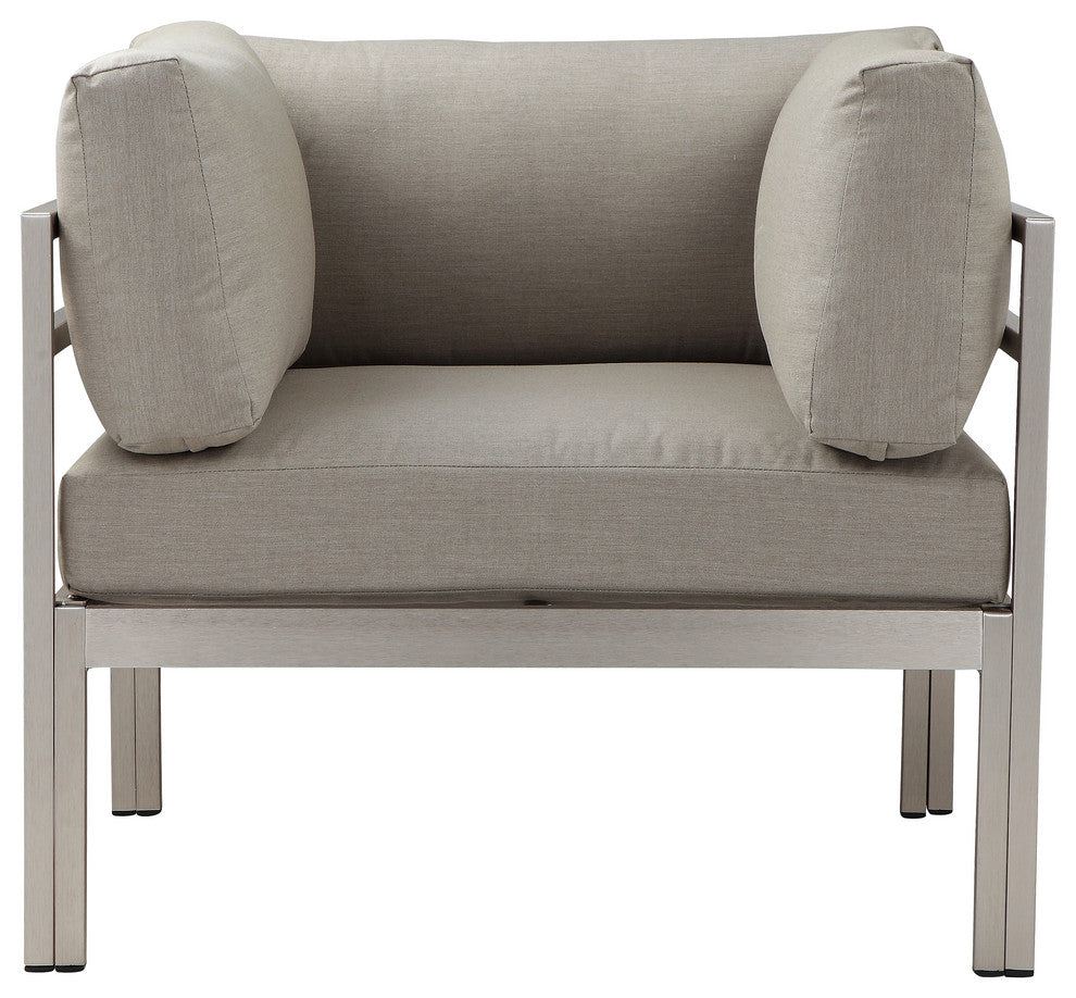 Cloud 4-Piece Sofa Set Grey