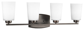 Franport 4-Light Wall/Bath, Burnt Sienna