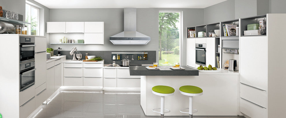 Winflo Convertible Wall-Mount Range Hood, Stainless Steel, 30"