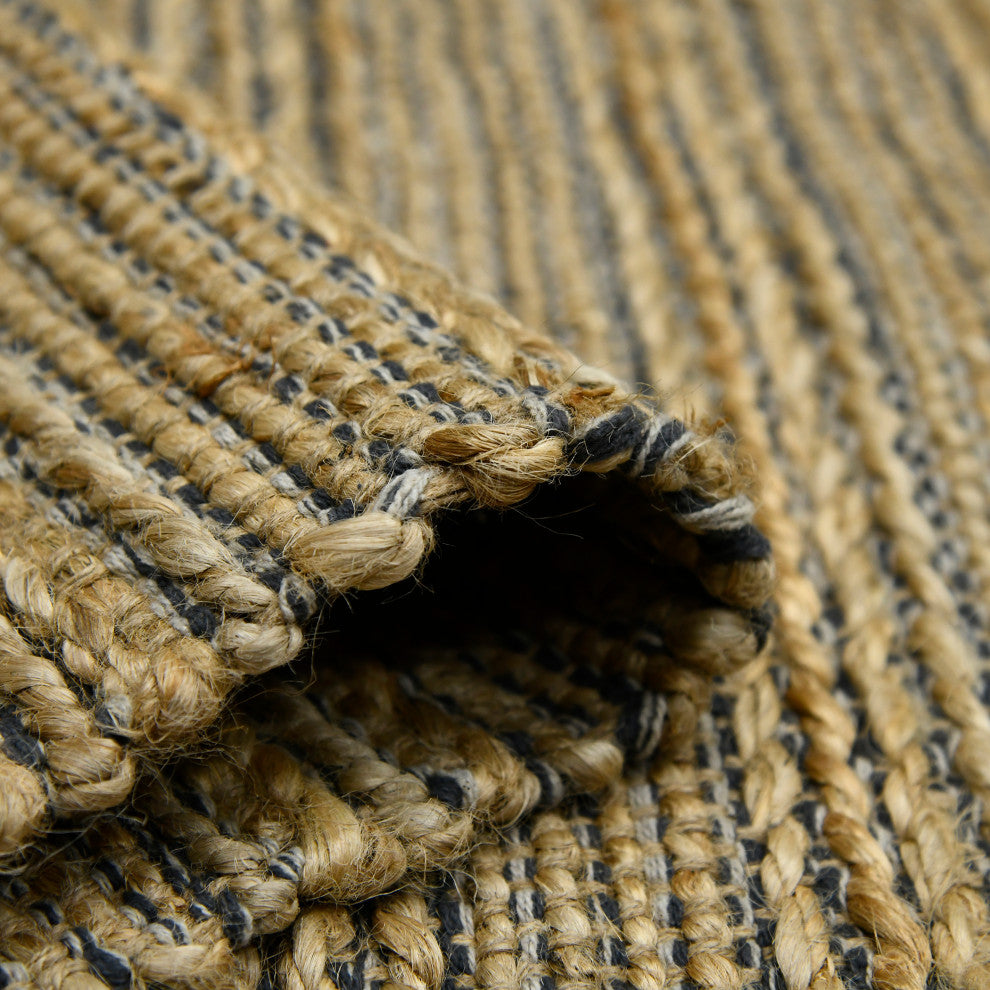 Naturals Sinclair Area Rug, Gray, 2' x 3', Striped