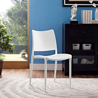 Hipster Dining Side Chair, White