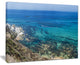 "White Tip Agrigento in Sicily Italy" Landscape Wall Art, 20"x12"