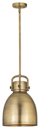 Innovations Lighting 710-1S-BB-M712-10BB Bell 1 Light 10" Mini Pendant