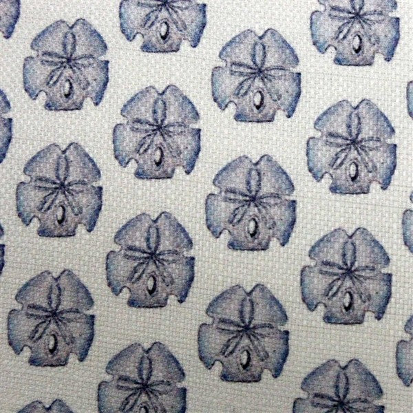 Tracy Upton Big Island Sand Dollar Tiny Scale Print Throw Pillow, 26"x26"