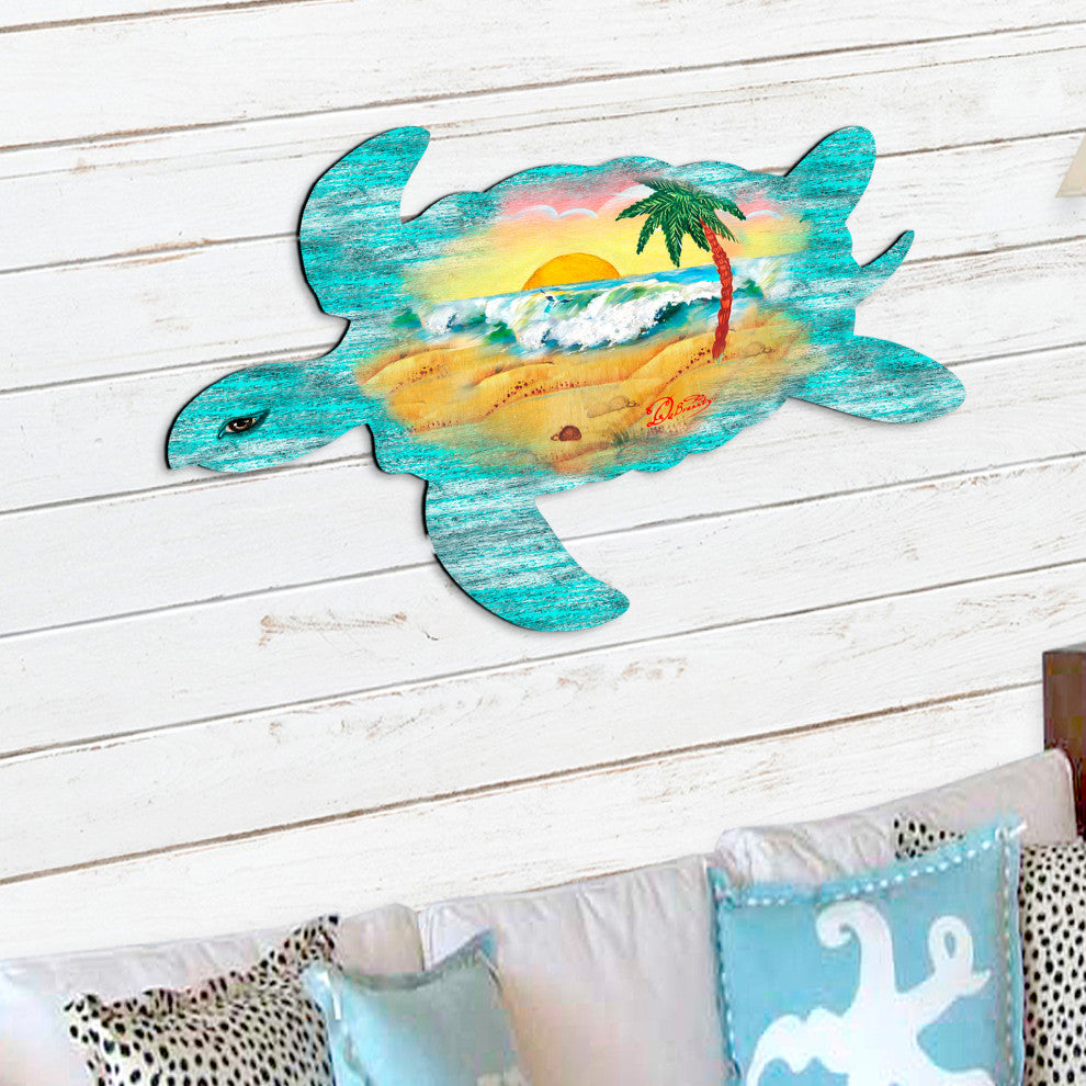 Turtle Scenic Door Hanger