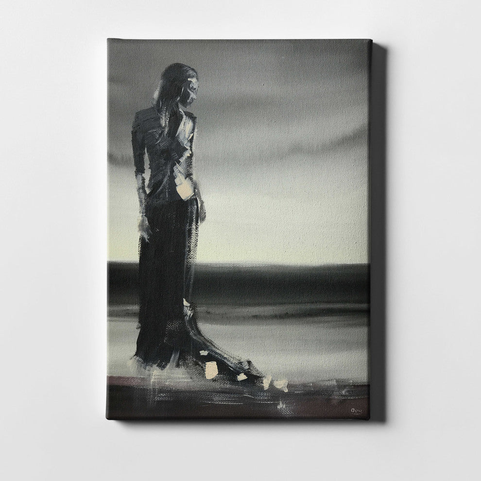 Epic Graffiti "Monochromatic" Giclee Canvas Wall Art, 18"x26"