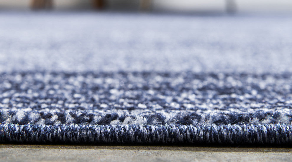 Unique Loom Navy Blue Del Mar Abigail 5' 0 x 8' 0 Area Rug