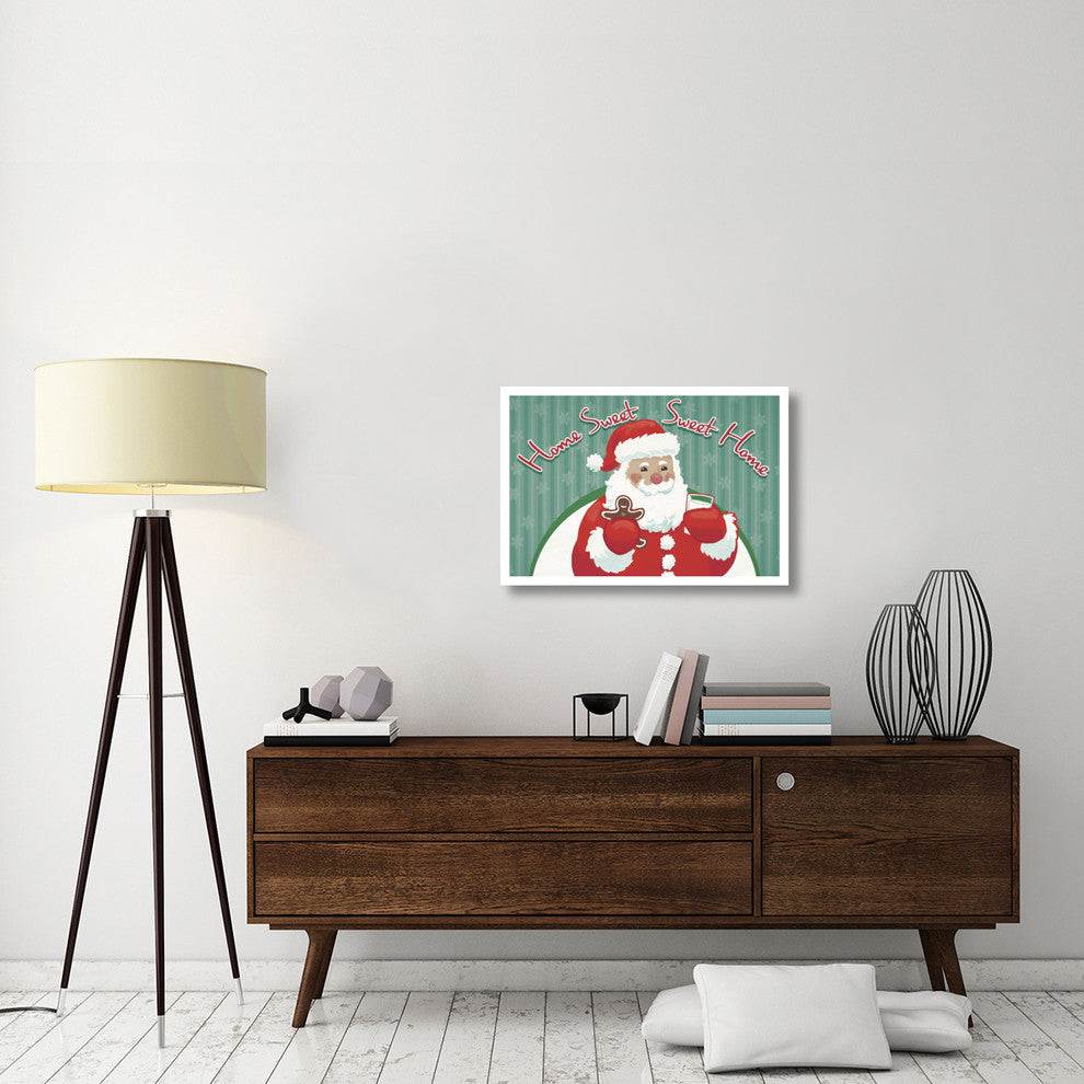 "Retro Christmas V Bright" Digital Paper Print by Janelle Penner, 32"x22"