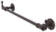 Pipeline Towel Bar with Integrated Hooks, Oil Rubbed Bronze, 30"