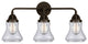 288-3W-OB-G192 Bellmont 3 Light 24" Bath Vanity Light, Oil Rubbed Bronze