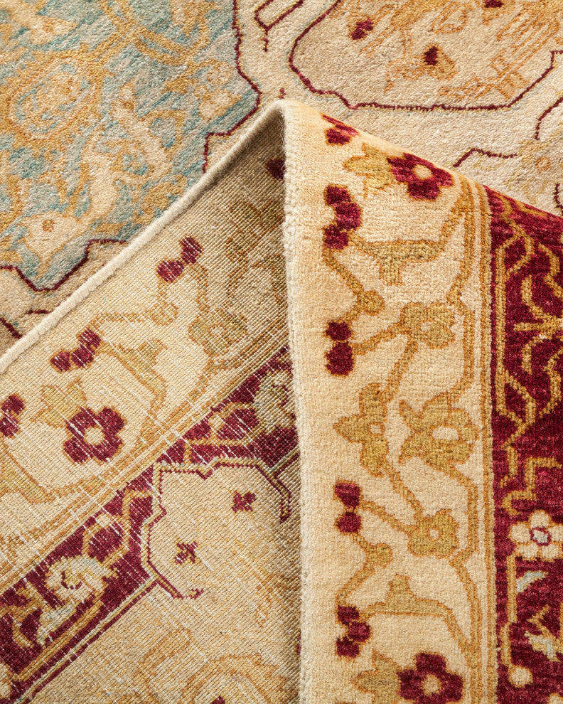 Emily, One-of-a-Kind Hand-Knotted Area Rug Ivory, 8'3"x10'2"