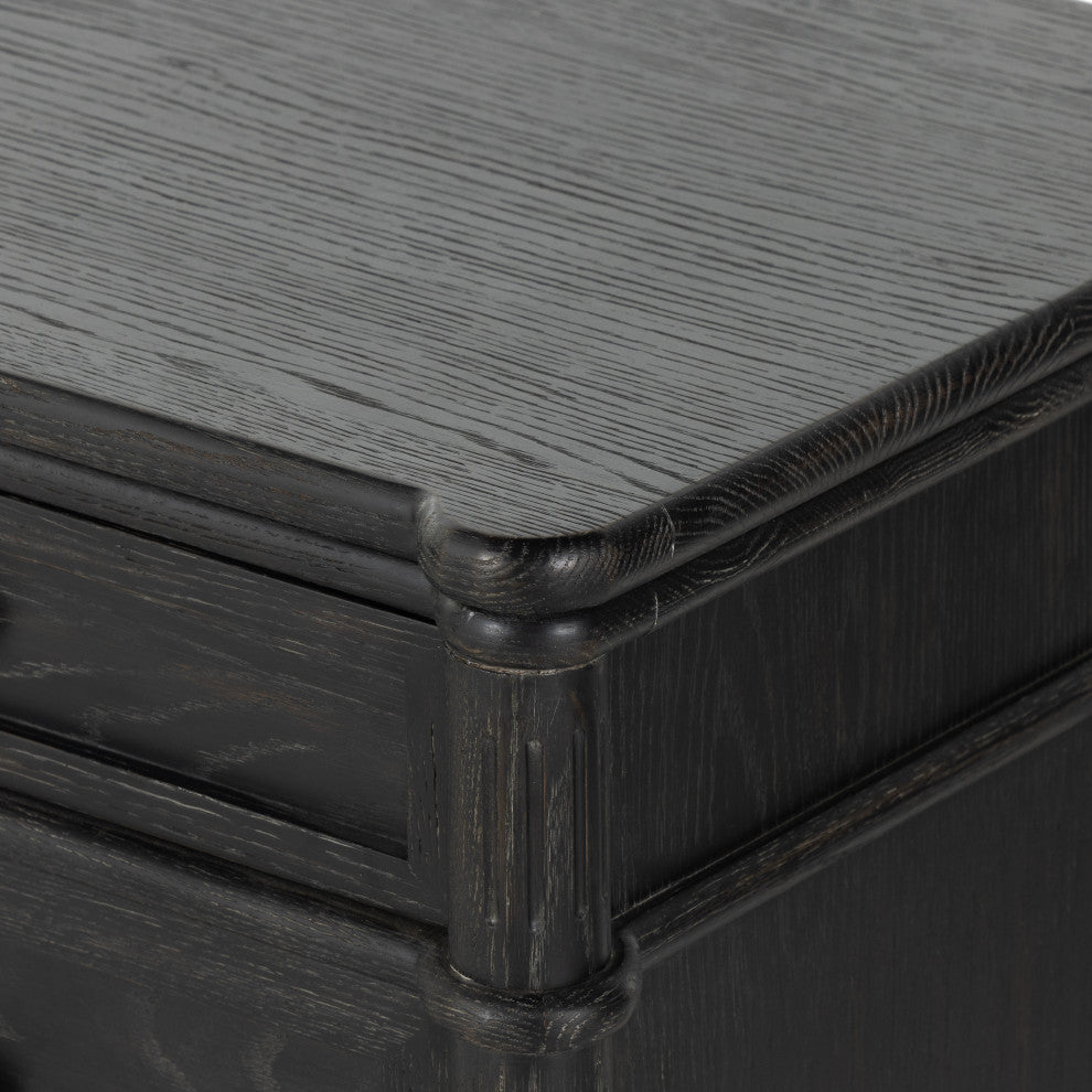 Toulouse Chest, Distressed Black