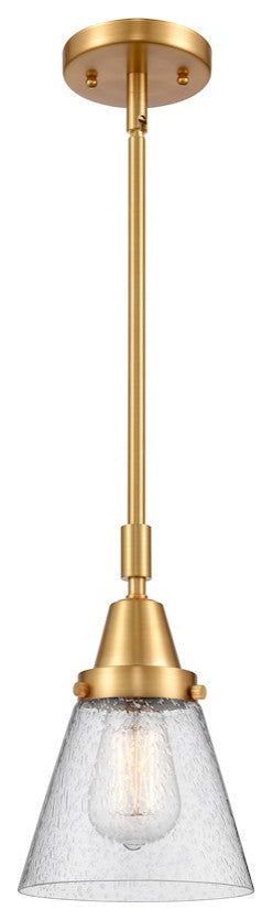 INNOVATIONS LIGHTING 447-1S-SG-G64-LED Small Cone Mini Pendant