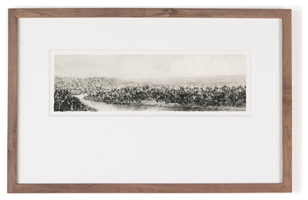 Hill Ctry Study Ii By Aileen Fitzgerald