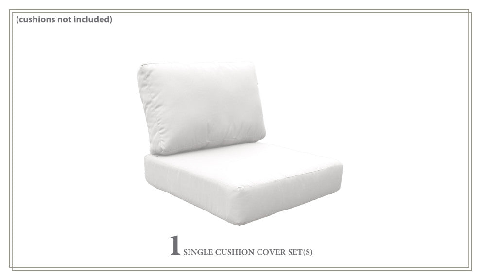 Covers for High-Back Chair Cushions 6 inches thick