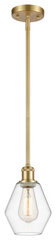 Innovations 516-1S-SG-G652-6 1-Light Mini Pendant, Satin Gold