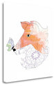 "Lace Fox" By Sarah Ogren, Giclee Print on Gallery Wrap Canvas, Ready to Hang