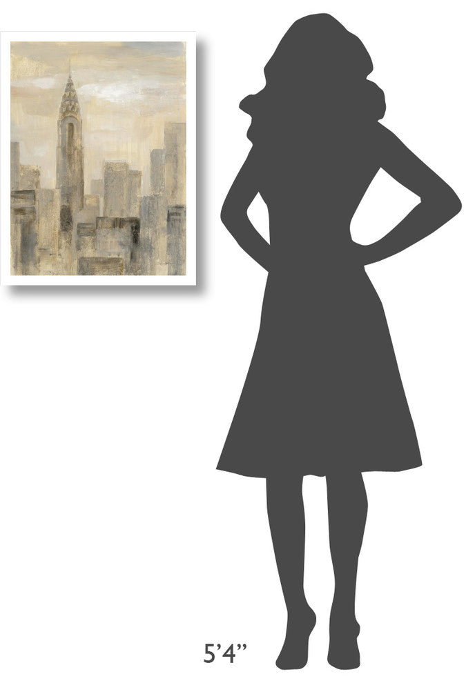 "City Blocks I" Digital Paper Print by Silvia Vassileva, 20"x26"