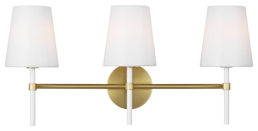 Monroe Vanity, Burnished Brass