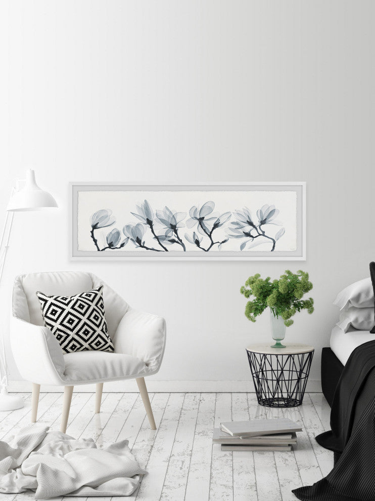 "Luminous Petals" Framed Painting Print