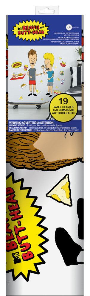 Beavis And Butt-Head Peel And Stick Giant Wall Decals