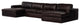 Colt 3pc U Sectional-Heirloom Cigar