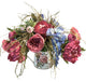 Farmhouse Floral Arrangement Peony Wisteria Watering Can Floral 18" X 16"