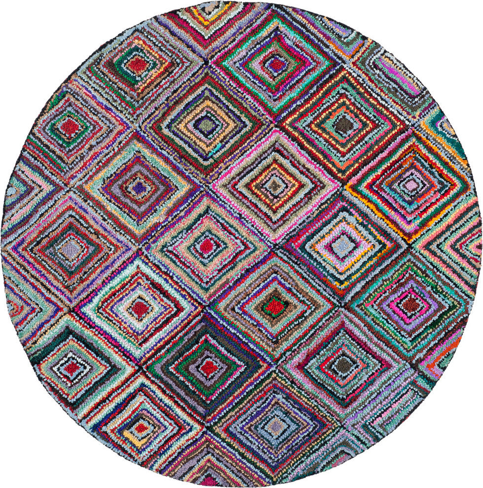 Safavieh Nantucket NAN317A 4' Square Multi Rug