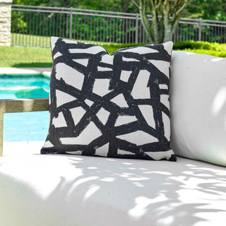 Uttermost Draft Onyx Outdoor Pillow