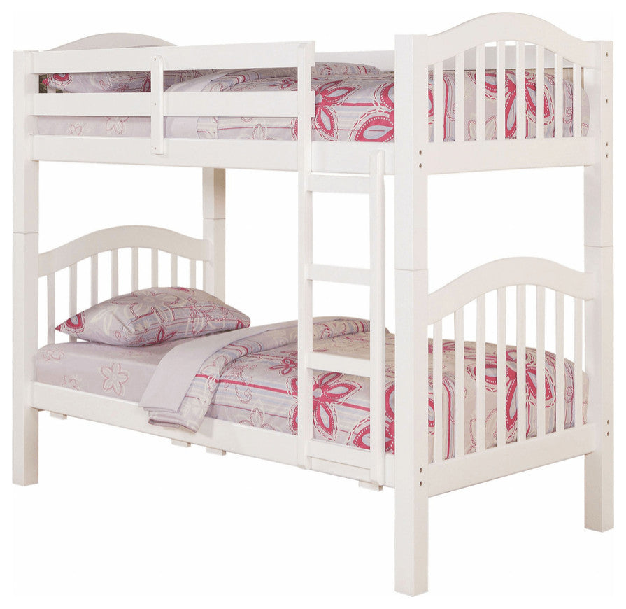 Heartland Twin/Twin Bunk Bed, White