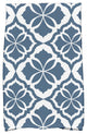 18x30" Ceylon, Geometric Print Hand Towels, Blue