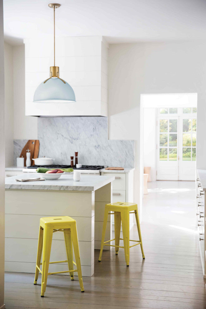 Hinkley Argo Large Pendant, Polished White