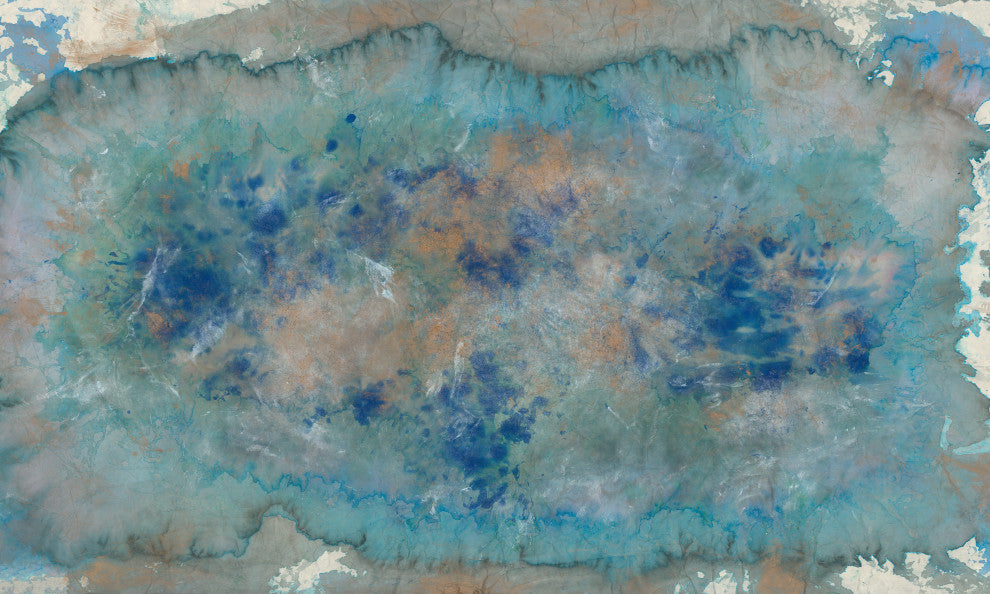 40x24 Sky Blue Spread, Unframed Artwork