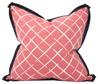 Howard Elliott Madcap Cottage Cove End Rhubarb 24" x 24" Pillow