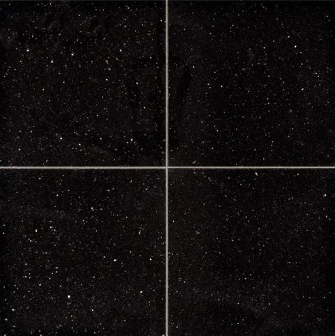 Black Galaxy 12x12 Polished Tile, 50 Sq. Ft.