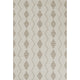 Novogratz Malmo MLO-3 Diamond Rug, Ivory, 9'x12'