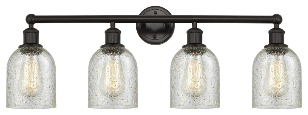 Innovations 616-4W-OB-G259 Caledonia 4 Light Bath Vanity Light Oil Rubbed Bronze