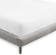 Bare Home Microfiber Fitted Sheets - Set of 2, Cool White, Split Head Flex King