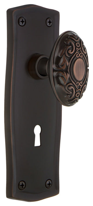 Prairie Plate with Keyhole Double Dummy Victorian Door Knob