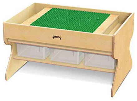Jonti-Craft Deluxe Building Table, Preschool Brick Compatible