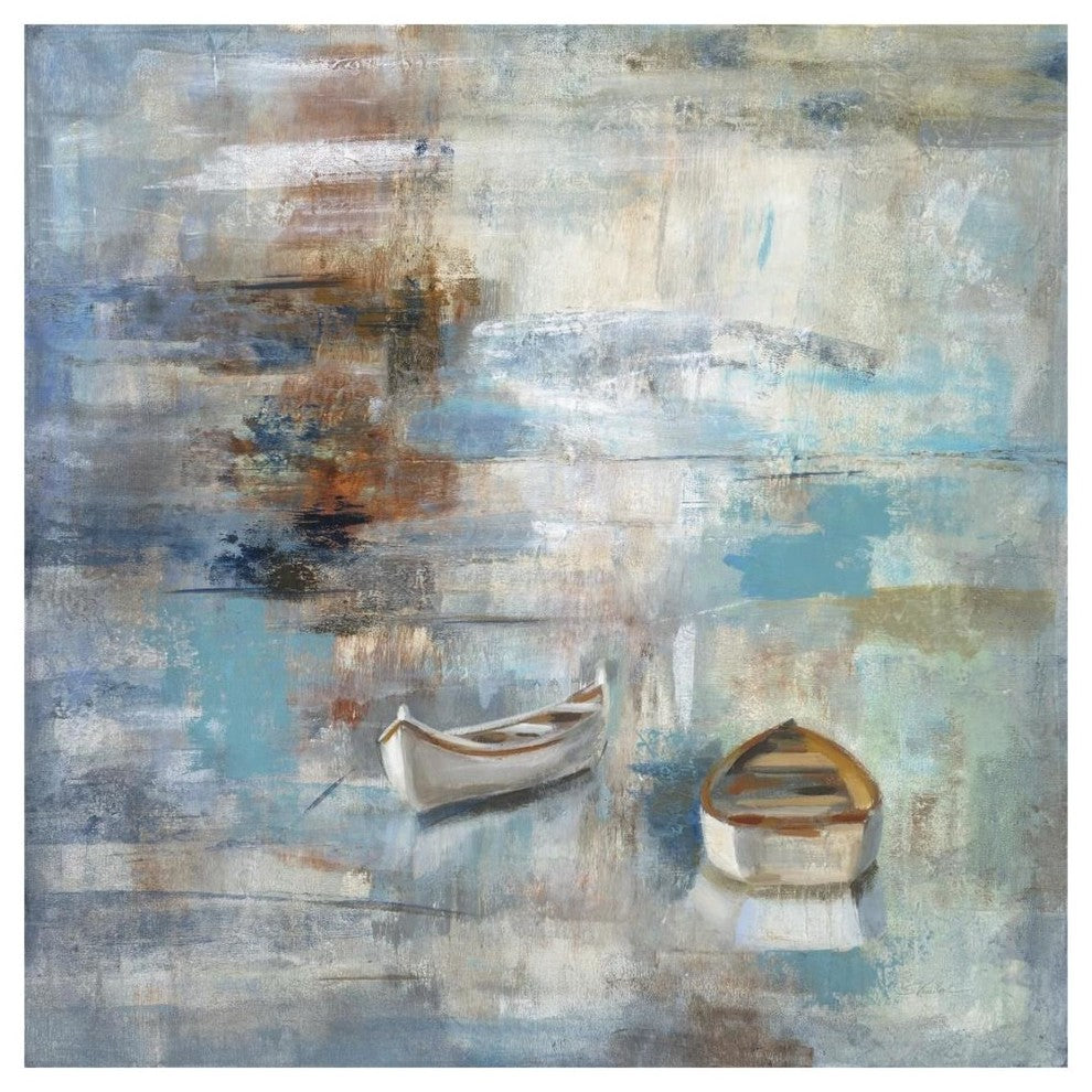 "Calm Sea" Digital Paper Print by Silvia Vassileva, 20"x20"