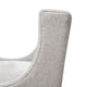 Madison Park Malabar Transitional Lounge Chair with Recessed Arms, Grey