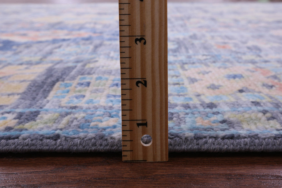 Handmade Turkish Oushak Wool Rug 6' 6" X 9' 2" - Q13354