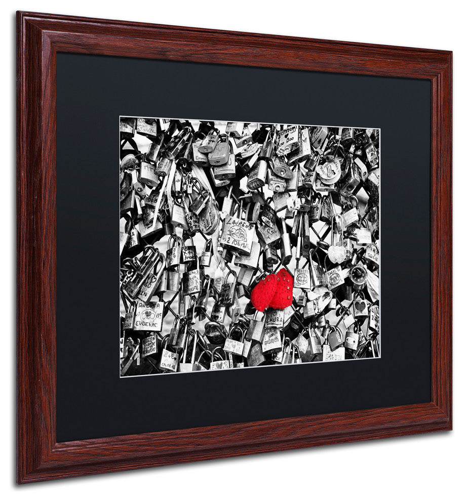 Philippe Hugonnard ''Love Locks'' Matted Framed Art, 16x20