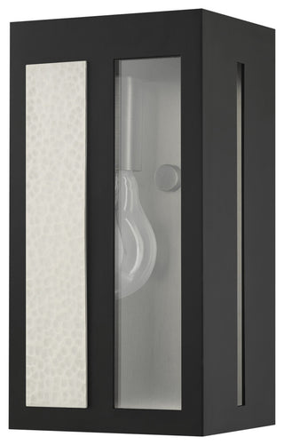 Black Contemporary, Nautical, Sophisticated Outdoor Wall Lantern