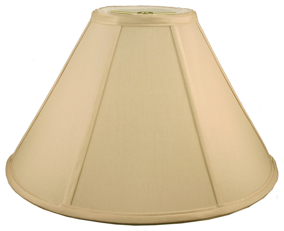 Callahan Round Faux Silk Lampshade With Harp Fitter