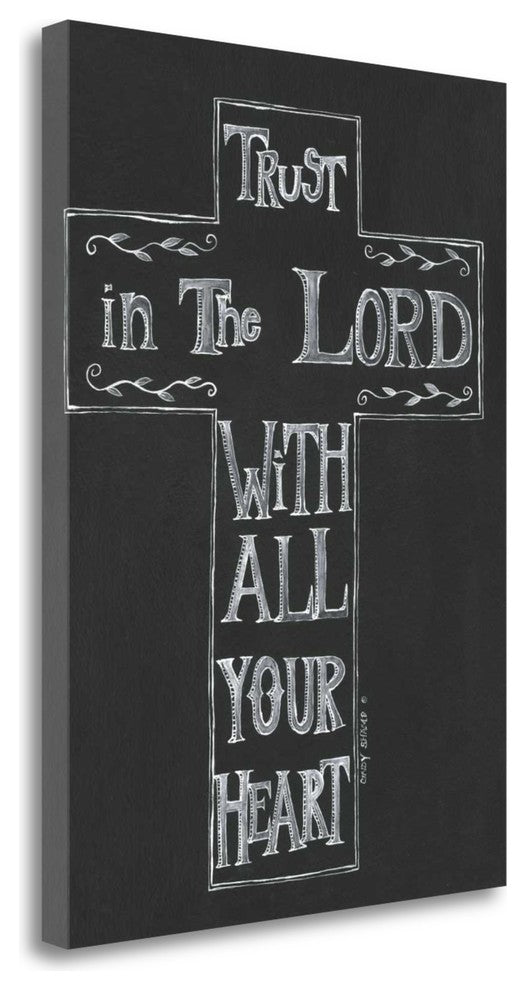 "Trust In The Lord" By Cindy Shamp, Giclee Print on Gallery Wrap Canvas