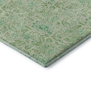Premium Machine Washable Mayfield AMF660 Sage 2'3" x 7'6" Runner Rug