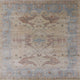 Ahgly Company Indoor Square Mid-Century Modern Area Rugs, 4' Square