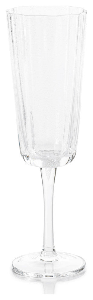 Forli Bubble Champagne Flutes, Set of 4